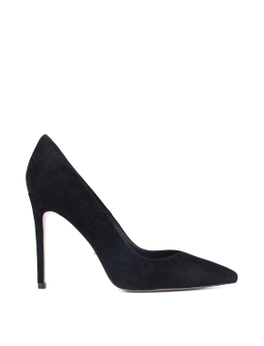 Жіночі туфлі MiaMay чорні велюрові - фото 1 - Miraton