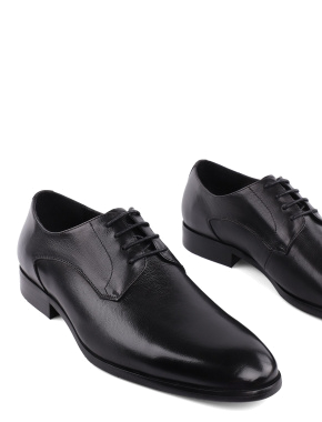 Чоловічі туфлі оксфорди Miraton чорні - фото 5 - Miraton