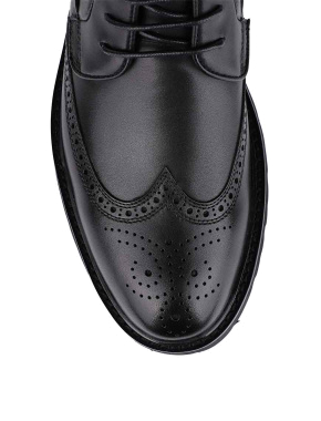 Чоловічі осінні шкіряні черевики - фото 4 - Miraton