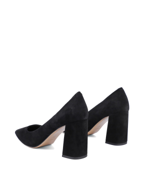 Жіночі туфлі велюрові чорні - фото 3 - Miraton