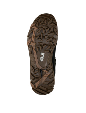 Мужские ботинки треккинговые кожаные коричневые - фото 6 - Miraton