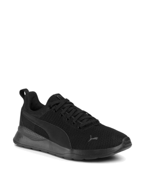 Жіночі кросівки PUMA Anzarun Lite JR із тканини чорні - фото 2 - Miraton