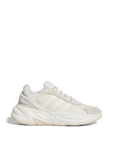 Женские кроссовки Adidas Ozelle Cloudfoam Lifestyle из искусственной кожи бежевые фото 1