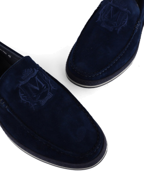 Мужские туфли Miguel Miratez синие - фото 5 - Miraton