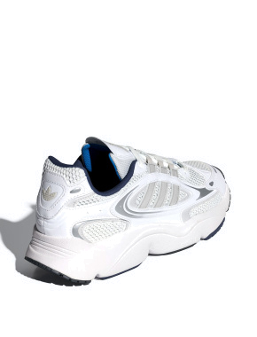 Мужские кроссовки Adidas OZMILLEN MCW70 белые из искусственной кожи - фото 3 - Miraton