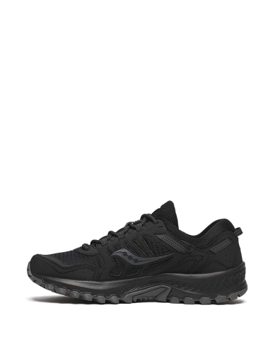 Мужские кроссовки Saucony GRID PEAK тканевые черные - фото 2 - Miraton