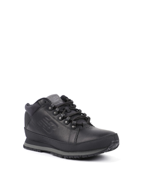 Чоловічі черевики спортивні чорні шкіряні New Balance 754 - фото 2 - Miraton