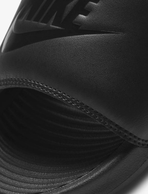 Жіночі шльопанці Nike гумові чорні - фото 6 - Miraton