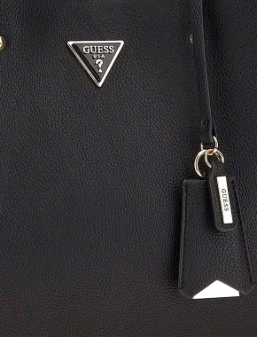 Жіноча сумка Тоут Guess з логотипом - фото 6 - Miraton