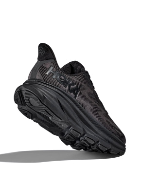 Мужские кроссовки Hoka Clifton 9 тканевые черные - фото 8 - Miraton