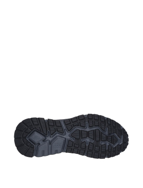 Чоловічі кросівки Skechers Relaxed Fit: D'Lux Journey тканинні чорні - фото 5 - Miraton