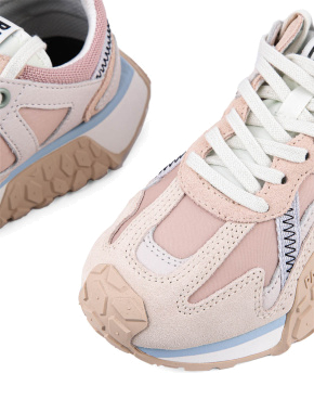 Женские кроссовки Palladium TROOP RUNNER OUTCITY замшевые бежевые - фото 5 - Miraton