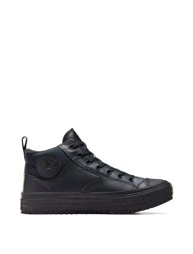 Мужские кеды Converse Chuck Taylor All Star Malden Street Boot из искусственной кожи черные фото 1