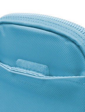 Сумка Nike месенджер тканинна синя з логотипом - фото 4 - Miraton