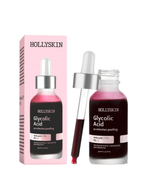 Кислотная пилинг-сыворотка для лица HOLLYSKIN Glycolic Acid, 30 мл - фото 1 - Miraton