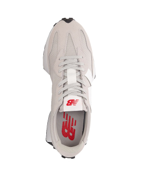 Чоловічі кросівки New Balance 327 замшеві сірі - фото 3 - Miraton