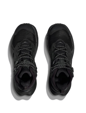 Жіночі черевики трекінгові шкіряні чорні  - фото 5 - Miraton