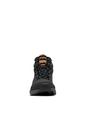 Чоловічі черевики спортивні чорні тканинні - фото 8 - Miraton