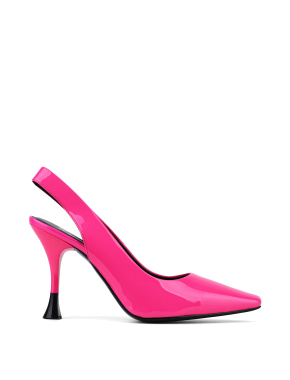 Жіночі туфлі MIRATON лакові рожеві - фото 1 - Miraton