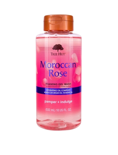 Гель для душа Tree Hut Moroccan Rose Foaming Gel Wash 532 мл фото 1