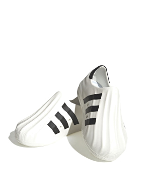 Жіночі кеди Adidas Superstar гумові білі - фото 3 - Miraton