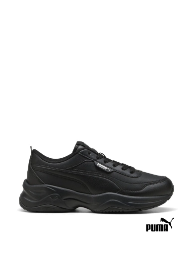 Жіночі кросівки PUMA Cilia Mode зі штучної шкіри чорні фото 1