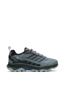 Мужские кроссовки Merrell Speed Strike 2 GTX кожаные серые - фото  - Miraton