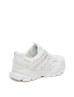 Жіночі кросівки Skechers Sierra тканинні білі - фото 4 - Miraton