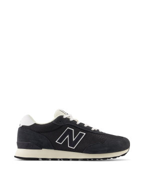 Мужские кроссовки New Balance 515 ML515LCB замшевые черные - фото  - Miraton