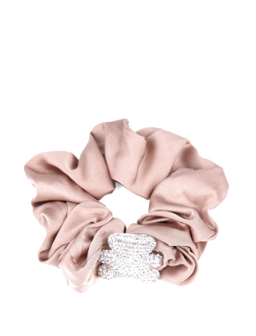 Жіноча резинка MIRATON тканинна рожева - фото 1 - Miraton