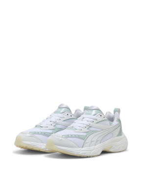 Женские кроссовки PUMA Morphic Astro Escape Sneakers из искусственной кожи голубые - фото 3 - Miraton