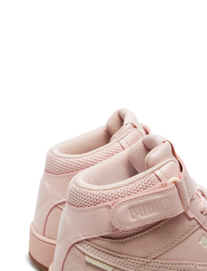 Жіночі черевики PUMA Carina Street Mid з екошкіри рожеві - фото 4 - Miraton