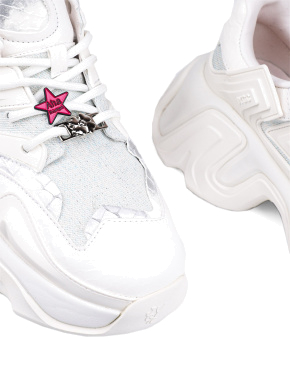 Жіночі кросівки MIRATON шкіряні білі - фото 5 - Miraton