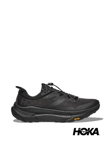 Женские кроссовки Hoka One One Clifton 9 GTX кожаные черные фото 1