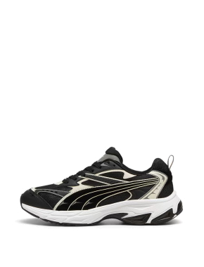 Мужские кроссовки PUMA Morphic Retro из экокожи черные - фото 2 - Miraton