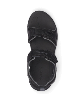 Мужские сандалии Columbia STRAP из искусственной кожи черные - фото 9 - Miraton