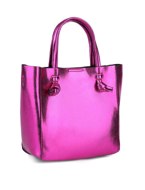 Жіноча сумка тоут MIRATON з екошкіри рожева - фото 2 - Miraton