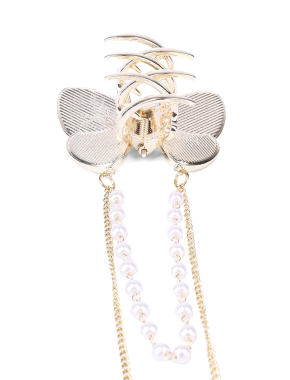 Жіноча шпилька MIRATON метелик на затискачі - фото 2 - Miraton