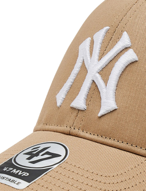 Кепка 47 Brand New York Yankees бежева - фото 5 - Miraton