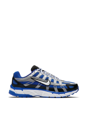 Чоловічі кросівки Nike P-6000 тканинні сині - фото 1 - Miraton