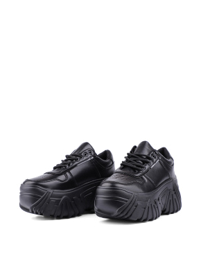 Жіночі кросівки чорні - фото 3 - Miraton