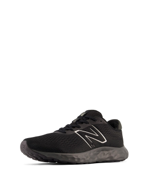 Мужские кроссовки New Balance 520 из искусственной кожи черные - фото 3 - Miraton