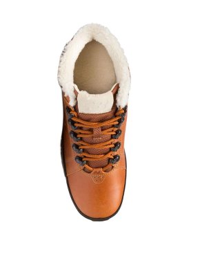Мужские ботинки коричневые кожаные New Balance 754 - фото 3 - Miraton