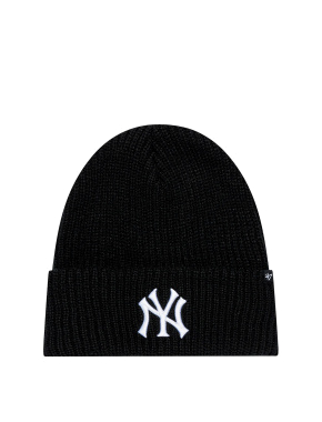 Шапкa Brand 47 New York Yankees Upper Cut Beanie Black - фото 1 - Miraton