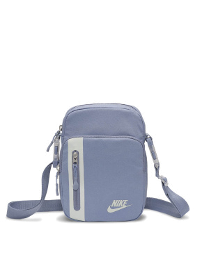 Сумка через плече Nike тканинна синя з логотипом - фото 1 - Miraton