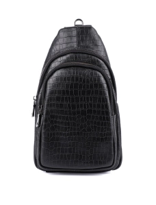 Модная кожаная сумка слинг MIRATON с брелком-кошельком - фото  - Miraton