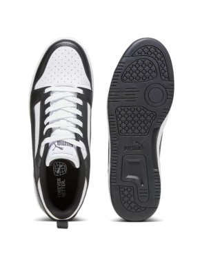 Женские кеды PUMA Rebound V6 Low из экокожи белые - фото 5 - Miraton