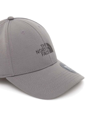 Чоловіча кепка North Face Recycled 66 Classic hat тканинна сіра - фото 3 - Miraton