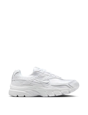 Женские кроссовки Nike Inintiator из экокожи белые - фото  - Miraton