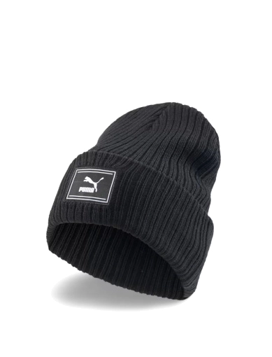 Шапка PUMA CUFF TREND BEANIE чёрная фото 1